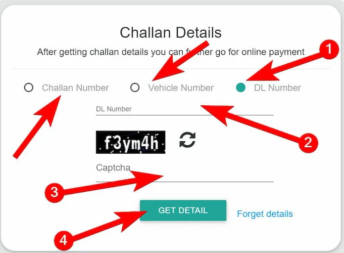 Check e Challan UP Status Online
