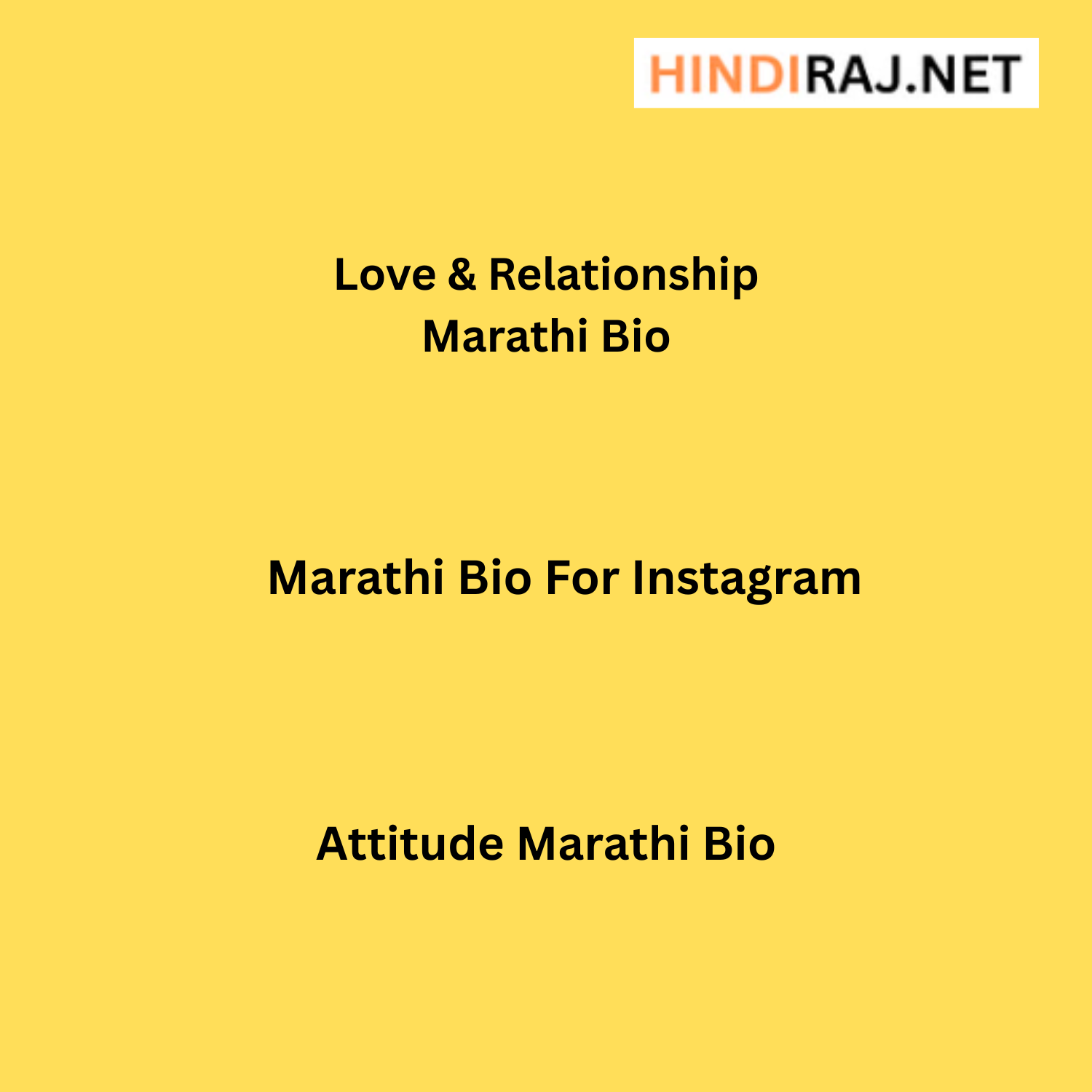 Marathi Bio For Instagram